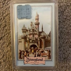 Walt Disney Land vintage playing card set